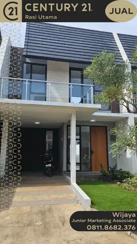 DIJUAL RUMAH 2 LANTAI DI METLAND CILEUNGSI BOGOR