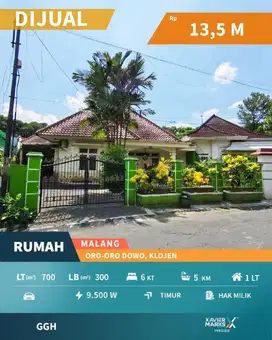 e073 Rumah Tengah Kota Malang Bisa Untuk Cafe atau Ruang Usaha