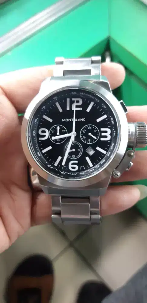 Jam pria monblack quartz krono