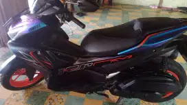 Aerox biru cybercity low km 2024 Gbm