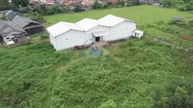 Disewakan Gudang beserta Lahan di Jalan Raya Utama Curug