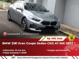 [ PAJAK PANJANG ] BMW 218i 218 i Gran Coupe Sedan CKD AT 2022 2023