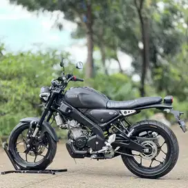 YAMAHA XSR 155 HITAM 2021 KM 9K PAJAK PANJANG SUPER FULL MULUS