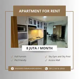 Disewakan Apartemen Embarcadero Bintaro 3 Bedroom Full Furnished