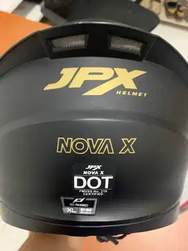 Helm JPX Nova X Hitam Doff