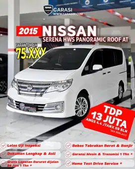 (TDP 13 JT)NISSAN SERENA HWS PANORAMIC AT 2015 LOW KM