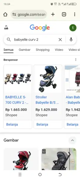 Stoler babyelle curv2