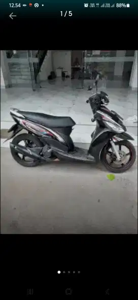Yamaha mio j th 2012 hitam