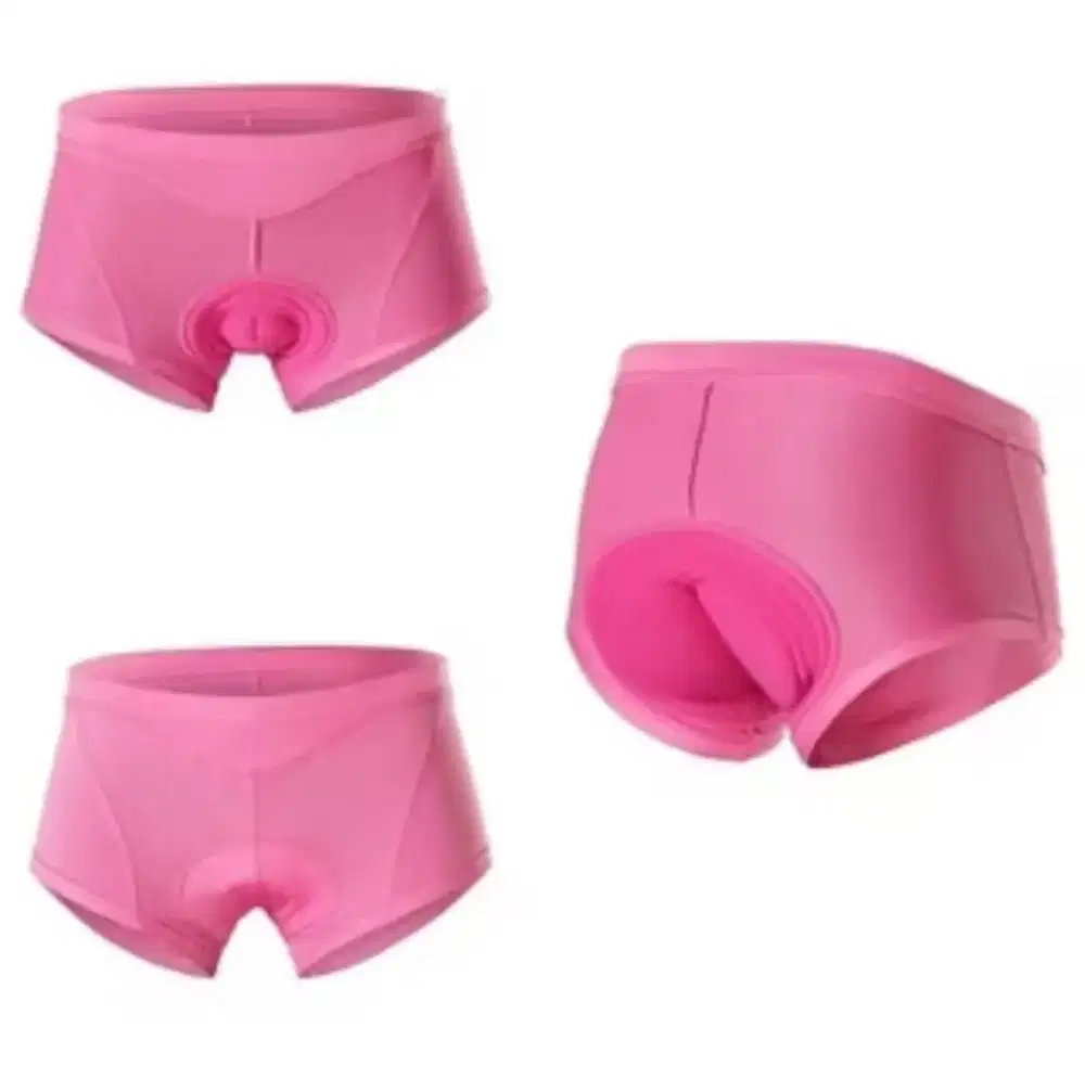 Celana dalam sepeda khusus wanita bahan lembut dan tebal