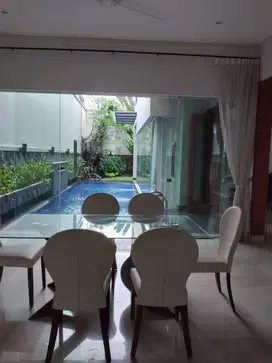 Rumah mewah modern kemang jakarta selatan bebas banjir