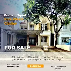 Rumah Dijual di Cibubur Kota Wisata