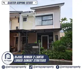RUMAH HOOK 2 LANTAI DI CLUSTER SERPONG ESTATE .MD24.