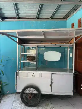 Jual gerobak stainless