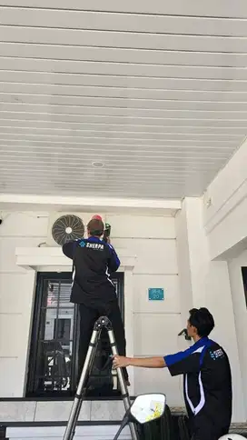 CUCI DAN SERVICE AC TERMURAH BY SHERPA AC