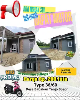 Rumah Baru Ada Taman Di Dalem Nya