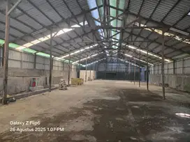 Turun Harga, Dijual Cepat Gudang di Jl.Iskandar Muda, Neglasari