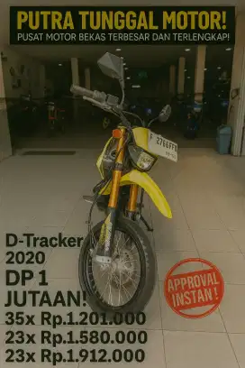 D-Tracker 2020 – Motor enteng, handling mantap, gaya maksimal