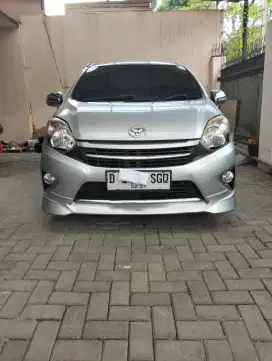 Jual Toyota Agya TRD AT 2013 D low km 49200