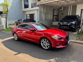 Mazda 6 tahun 2013, barang mulus minim pemakaian km 39rb