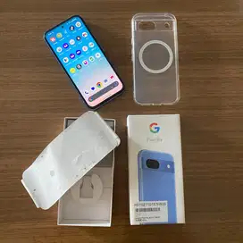 Google pixel 8a 128Gb beacukai 100% like new garansi masih berjalan
