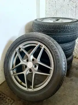 Velg BBS R18 pcd 5 x114   - Ban Acceira 235/55/