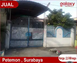 Dijual cepat rumah di daerah Petemon