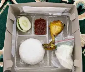 Nasi kotak sederhana enak murah