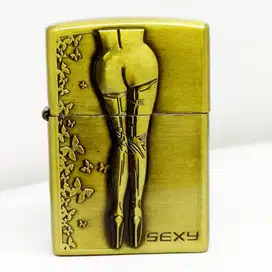 Korek Api Lighter Klasik Murah Denting 1x Motif Timbul