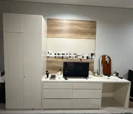 Modern Custom Furniture Set – Wardrobe & Dresser, Like New!
