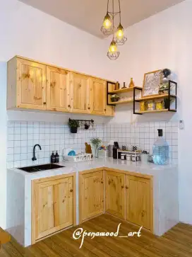 Kitchen set jati Belanda