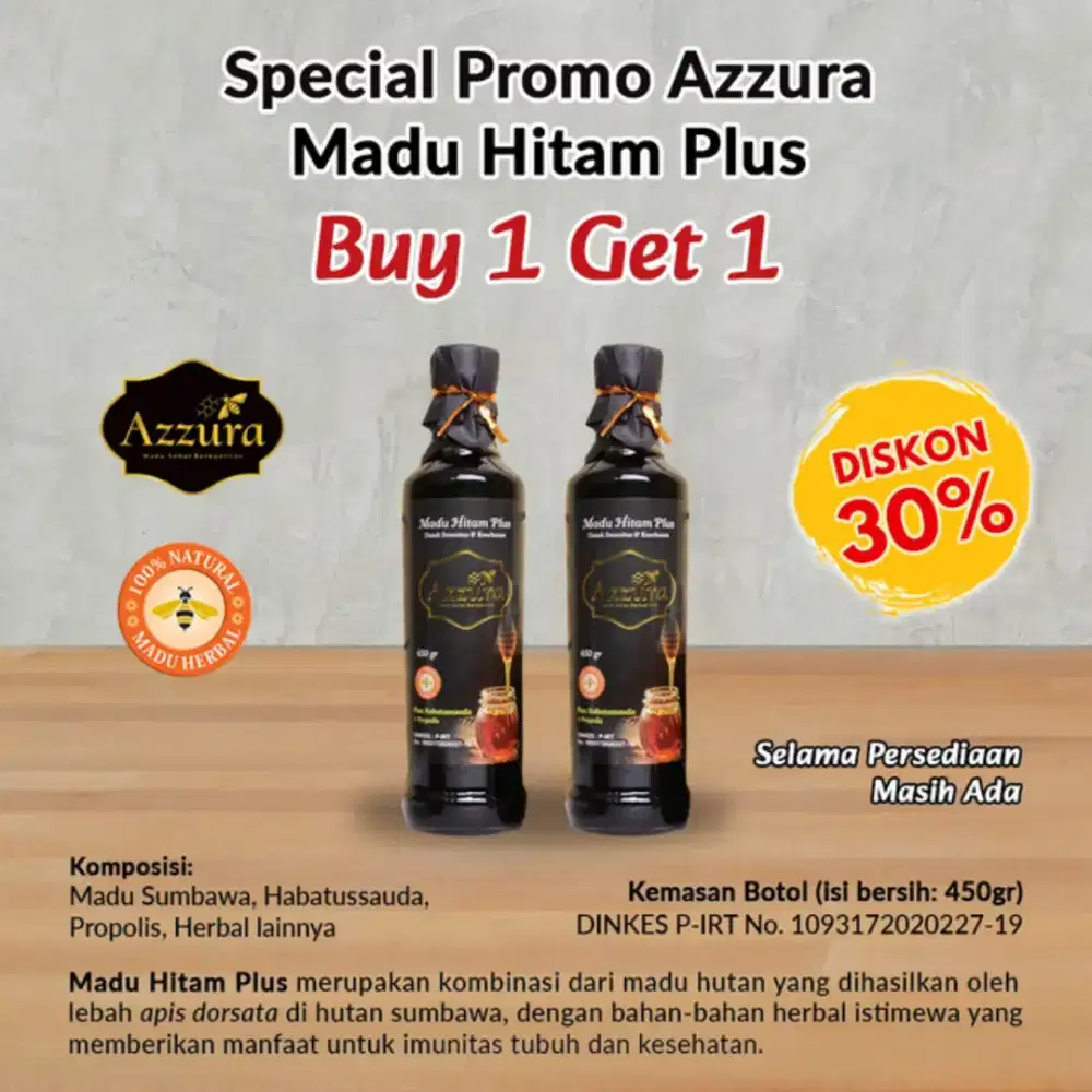 MADU HITAM free ongkir