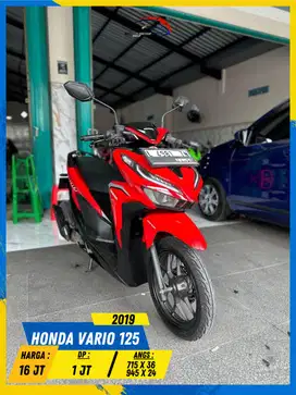 HONDA VARIO 125 2019 MESIN DIJAMIN AMAN HIKMAH MOTOR KEPUH