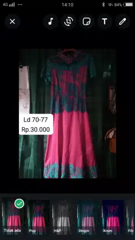Preloved dress seken