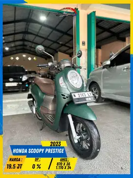 HONDA SCOOPY PRESTIGE 2023 GASS KANN MASZEHH HIKMAH MOTOR KEPUH