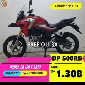 DP PROMO 500RIBU HONDA CB 150 X 2023 ANGSURAN TERJANGKAU BERGARANSI