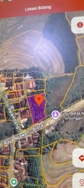 Dijual Tanah SHM Pekarangan 1.466 M2