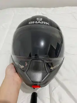 SHARK EvoJet Modular Helmet - AnthraciteBlack/Anthracite - L