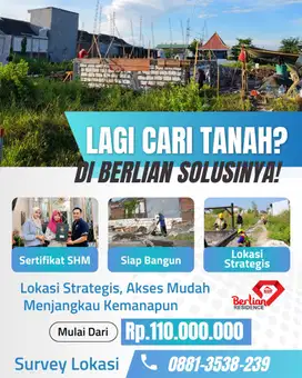 tanah kavling gedangan murah siap bangun