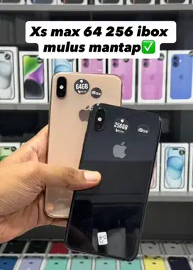 IPHONE XSMAX 64/256 BEKAS IBOX