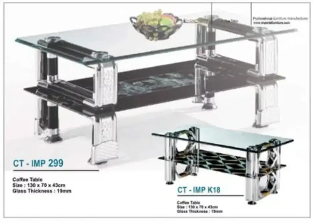 Meja Tamu Importa CT IMP K18 - CT IMP 299