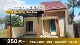 Rumah Siap Huni Hanya 3 Menit Gor Ken Arok Malang