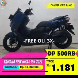 KREDIT MURAH DP CUMA 500RIBU YAMAHA NEW NMAX 155 2021 ANGSURAN RINGAN