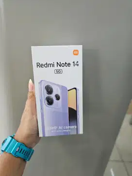 REDMI NOTE 14 5G 12/512 NEW RESMI MURAH