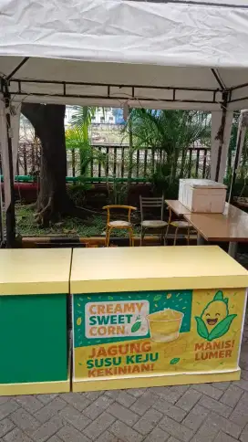 Jual booth makanan