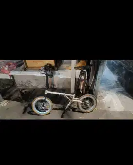 Sepeda lipat full upgrade