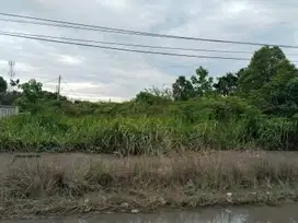 Dijual Tanah Strategis Pinggir Jalan Harga nego Cocok Dibangun 2 ruko