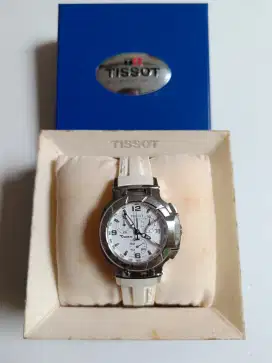 Tissot t race wanita T048.217 original bekas sangat bagus normal semua