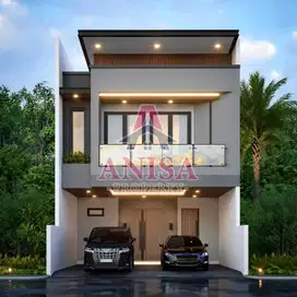 RUMAH KONTEMPORER DEKAT MCD LENTENG AGUNG DAN STASIUN