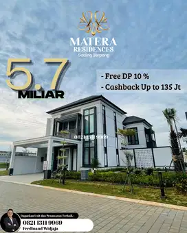 Matera Residences Gading Serpong Potongan 570 juta
