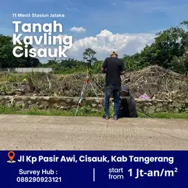 Tanah Kavling Murah Di Cisauk, Terima Lahan Siap Bangun & Akses  Mobil